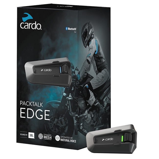 【1回のみ使用】Cardo Packtalk Edge Cardo Packtalk EDGE - Single — FORZA