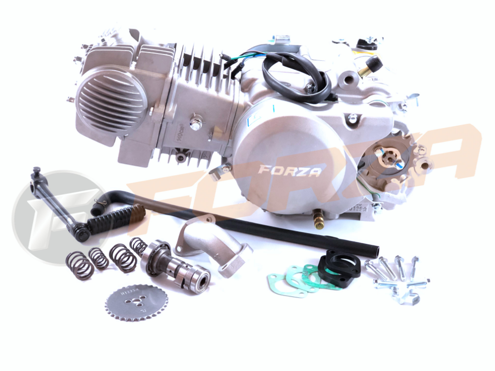 140 Racing Engine FORZA FMX 140R Engine with a Z40 race cam shaft (Kick Start)