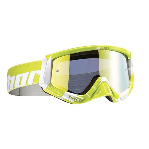 Goggle; Motocross goggles; MX Goggles; Helmets goggles; Snow goggles; MX Gear; Off-Road; Mounting Bike; Cycling; push bikes; Lime White;  sports riding gear; Thor; Thor Gear;