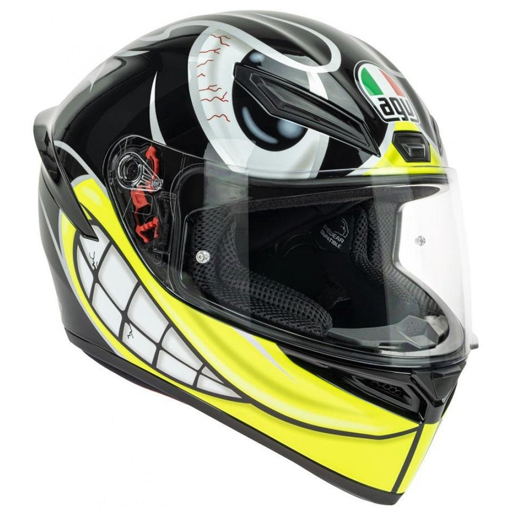 agv birdy helmet AGV K1 BIRDY BLACK Road Helmet — FORZA