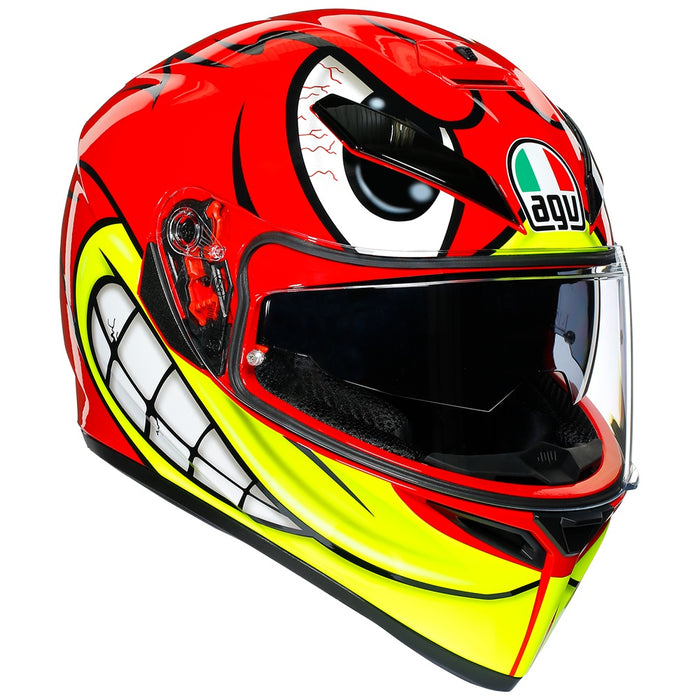 agv k3 bat red AGV K3 SV BIRDY RED Road Helmet — FORZA