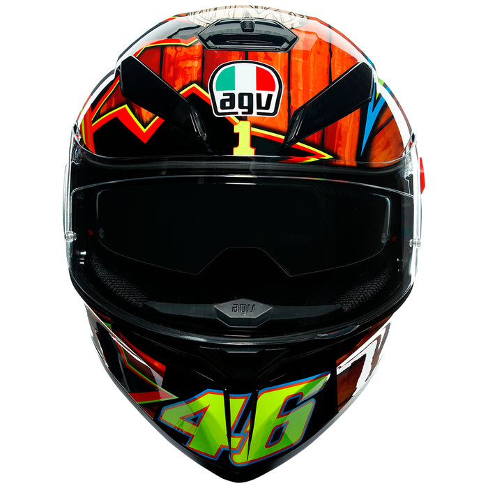 AGV K3 SV Road Helmet- ROSSI MUGELLO 2004