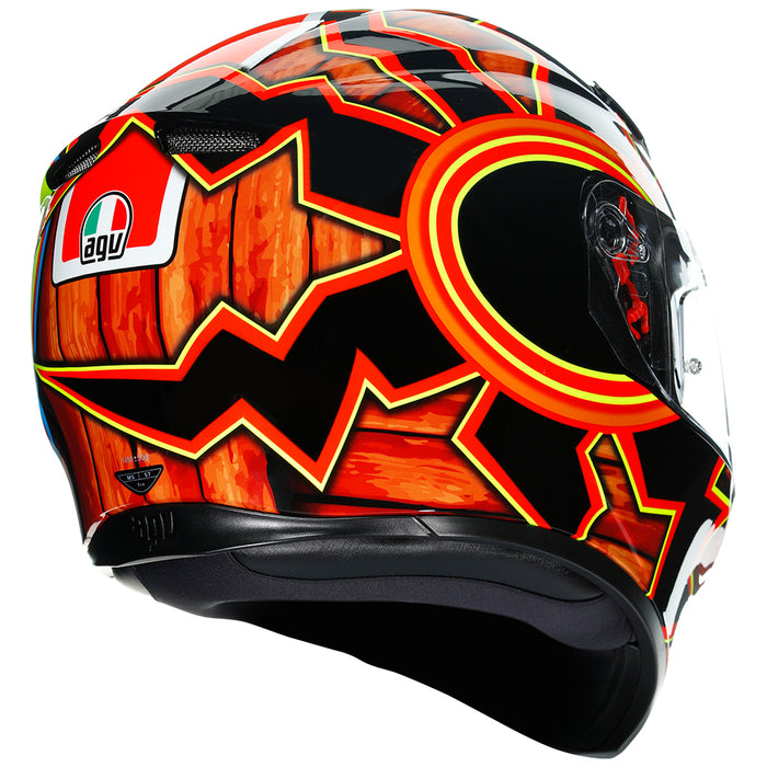 agv k3 mugello AGV K3 SV Road Helmet- ROSSI MUGELLO 2004 — FORZA