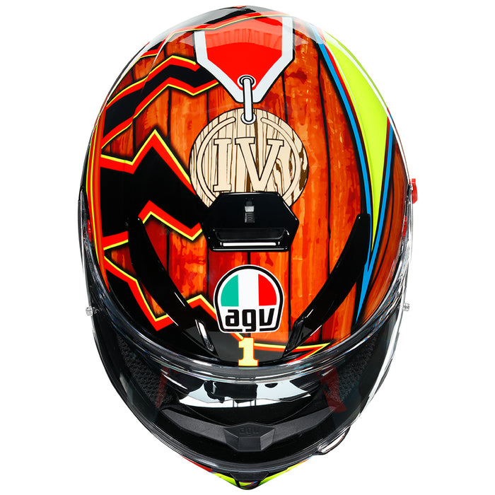 AGV K3 SV Road Helmet- ROSSI MUGELLO 2004