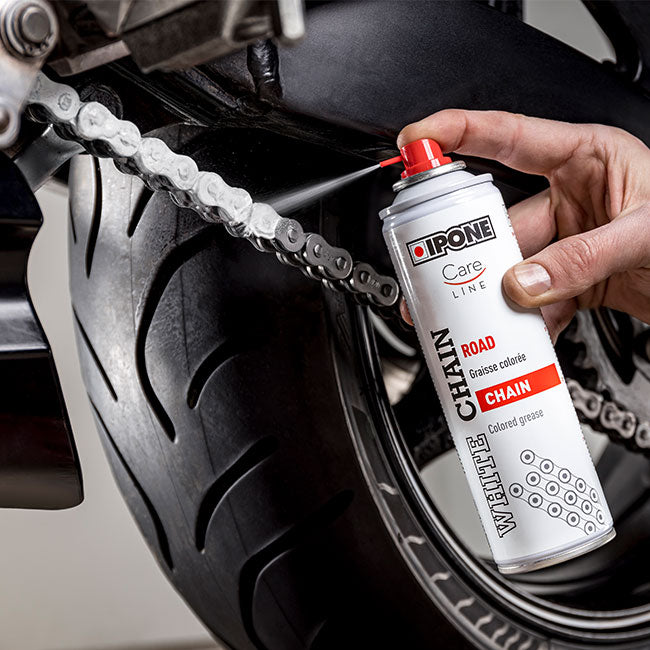 IPONE Road Coloured Chain Lube Spray 250ml, Made in France
