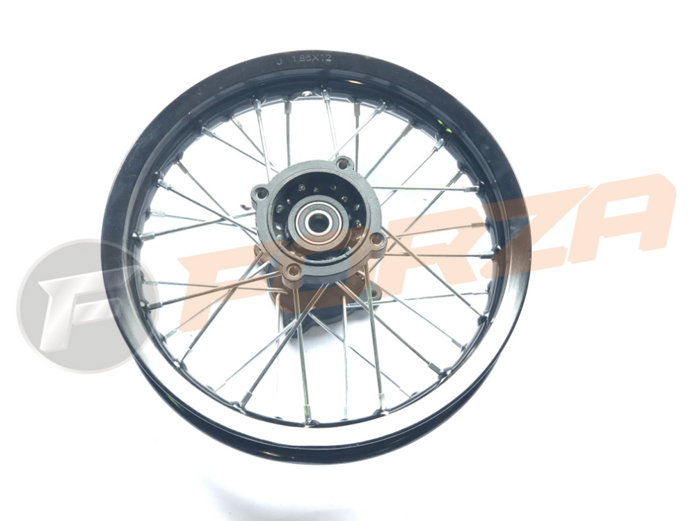 FORZA 12 inch Rear Disc Wheel with Alloy Rim, and 15mm Axle